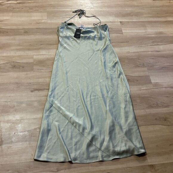 NWT Aritzia Ten Affection Satin Maxi Dress - Picture 6 of 6